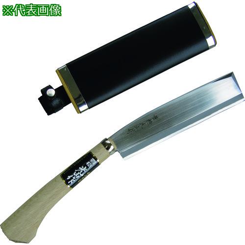 ■豊稔 光山作 安来鋼青紙片刃腰鉈 210mm〔品番:HT3519〕【1114056:0】[送料別途見積り][法人・事業所限定][外直送][店頭受取不可]