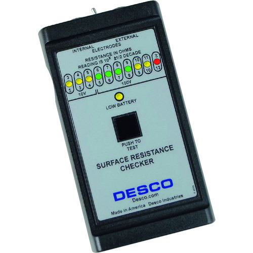 ■DESCO 表面抵抗測定器、9V電池作動、プローブなし〔品番:19640〕【1115902:0】[送料別途見積り][法人・事業所限定][掲外取寄][店頭受取不可]