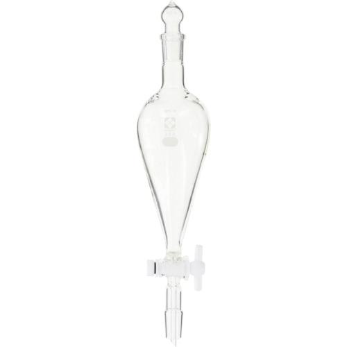 ■SIBATA SPC分液ロート スキーブ形 PTFEコック付 SPC-19-19 200mL〔品番:03022019200〕【1116667:0】[送料別途見積り][掲外取寄][店頭受取不可]