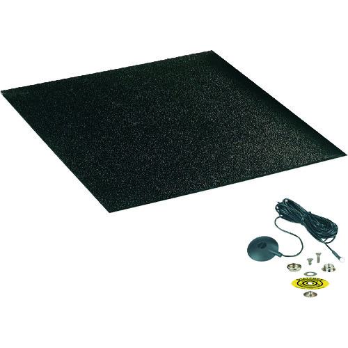 ■DESCO マット、STATFREE CV280、導電性、 黒、2.0mm x 1.22m x 1.83m〔品番:15014〕【1117516:0】[送料別途見積り][掲外取寄][店頭受取不可]