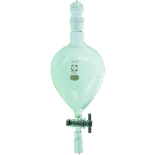 ■SIBATA SPC分液ロート PTFEコック付 SPC-29-24 1000mL〔品番:030240241〕【1118252:0】[送料別途見積り][法人・事業所限定][掲外取寄][店頭受取不可]