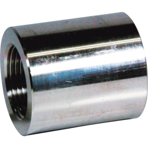 ■フジトク ソケット カップリング 50A ステンレス SUS316 ねじ込み〔品番:FCPT50ASU6〕【1118551:0】[送料別途見積り][掲外取寄][店頭受取不可]｜ホームセンターバロー　店