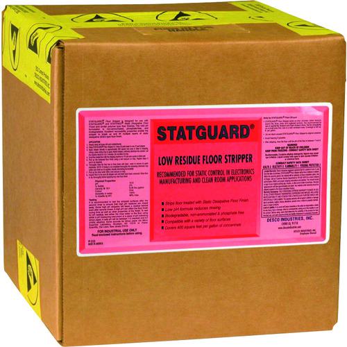 ■DESCO 除去剤 フロアー STATGUARD 9.46 L BOX(1個入)〔品番:10441〕【1119062:0】[送料別途見積り][掲外取寄][店頭受取不可]