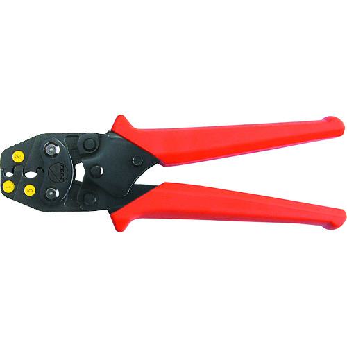■DENSAN ミニ圧着工具 絶縁閉端子用〔品番:DC25MA〕【1119359:0】[送料別途見積り][掲外取寄][店頭受取不可]
