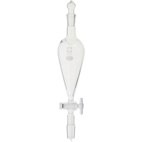 ■SIBATA SPC分液ロート スキーブ形 PTFEコック付 SPC-15-19 100mL〔品番:03022019100〕【1119934:0】[送料別途見積り][掲外取寄][店頭受取不可]｜ホームセンターバロー　店