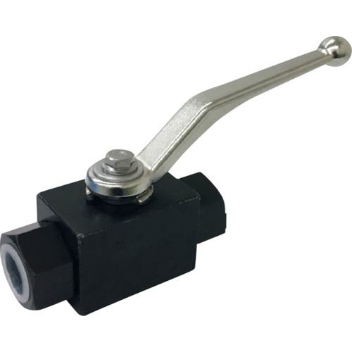 ■フジトク 2方ボールバルブ 8A(1/4) 炭素鋼 NBR〔品番:NB22SC4JN〕【1120084:0】[送料別途見積り][掲外取寄][店頭受取不可]