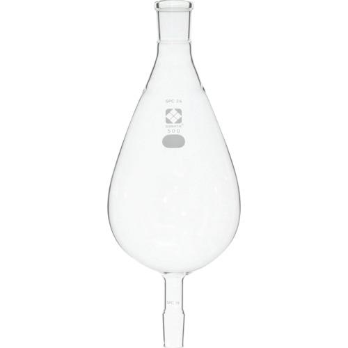 ■SIBATA SPC濃縮フラスコ 500mL〔品番:03021024500〕【1121443:0】[送料別途見積り][掲外取寄][店頭受取不可]