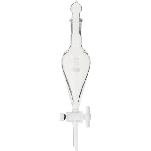 ■SIBATA SPC分液ロート スキーブ形 PTFEコック付 50mL〔品番:03124050〕【1123102:0】[送料別途見積り][掲外取寄][店頭受取不可]｜ホームセンターバロー　店