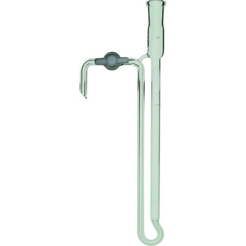 ■SIBATA SPCクロマト管 PTFEコック付 8mm〔品番:03215015〕【1124669:0】[送料別途見積り][掲外取寄][店頭受取不可]
