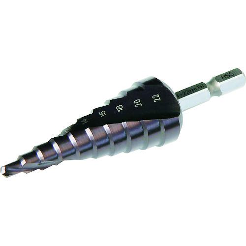 ■DENSAN ブラックチタンステップドリル〔品番:DSB422RH〕【1125652:0】[送料別途見積り][掲外取寄][店頭受取不可]｜ホームセンターバロー　店