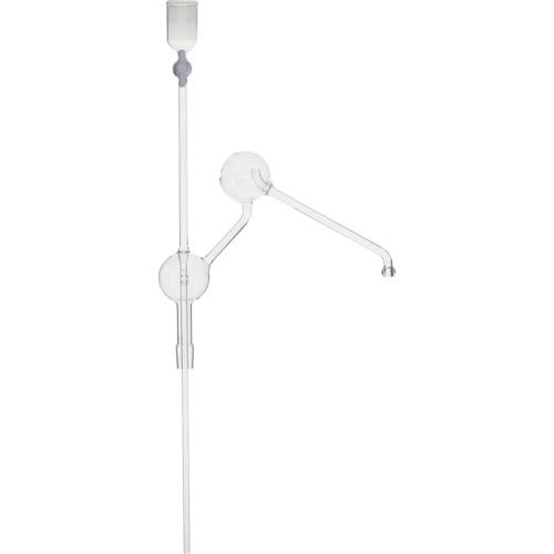 ■SIBATA SPC二連トラップ球 PTFEコック付〔品番:03128024〕【1126205:0】[送料別途見積り][掲外取寄][店頭受取不可]