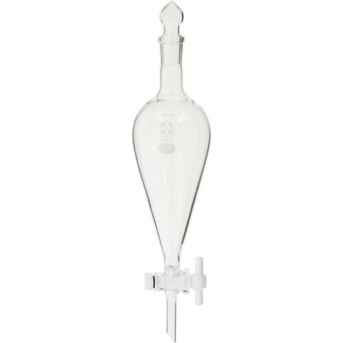 ■SIBATA SPC分液ロート スキーブ形 PTFEコック付 200mL〔品番:031240200〕【1126218:0】[送料別途見積り][掲外取寄][店頭受取不可]