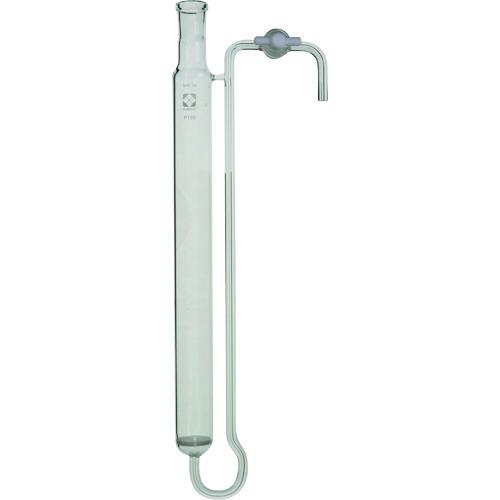 ■SIBATA SPCクロマト管 PTFEコック付 フィルター付 イオン交換用 SPC-19〔品番:03214019〕【1126255:0】[送料別途見積り][掲外取寄][店頭受取不可]