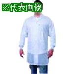 ■DESCO スモック STATSHIELD 実験室コート ニット袖口 白m〔品番:73632〕【1136525:0】[送料別途見積り][法人・事業所限定][掲外取寄][店頭受取不可]