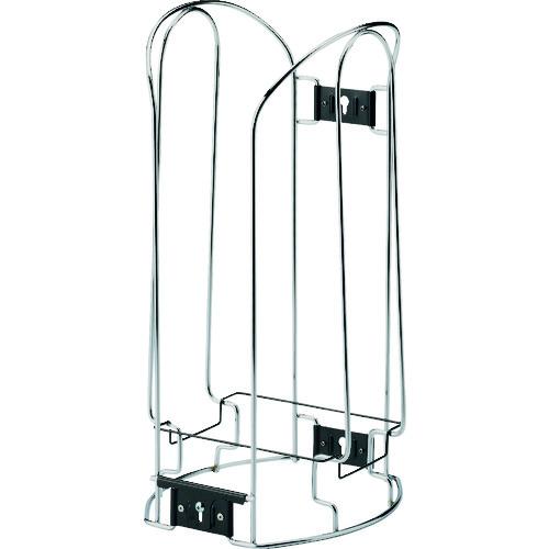■緑十字 ヘルメットスタンド 5~6個収納 ST825 (ヘルスタンド) 高さ540×幅270mm 透明カバー付〔品番:241020〕【1138859:0】[店頭受取不可] 8,408円