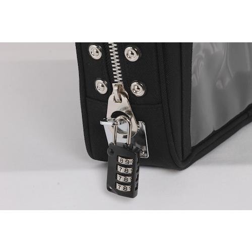 ■SANEI帆布メール用ポーチ(SS)馬蹄錠金具付モスグリーン〔品番:PSSU07〕【1141951:0】