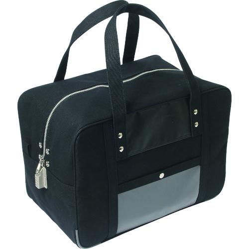 ■SANEI 帆布メール用ボストンMマチ広 SED-1錠付 黒〔品番:BTMDESED01〕【1141874:0】[店頭受取不可]｜ホームセンターバロー　店