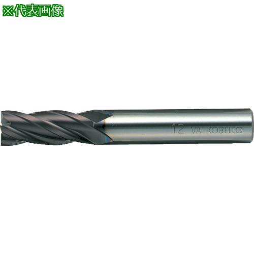 ■三菱K 4枚刃バイオレット ハイススクエアエンドミルミディアム刃長(M)25mm〔品番:VA4MCD2500〕【1142615:0】[店頭受取不可]