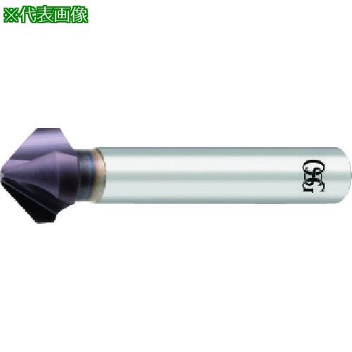■OSG FXコート3刃カウンターシンク 先端角90&deg; 有効刃径6.3mm 先端径1&times;全長55mm 9149063〔品番:FXMGCSX906.3X6X2.0X55〕【1144170:0】[店頭受取不可]｜ホームセンターバロー　店