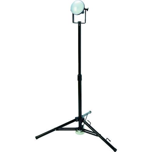 ■TRUSCO LED投光器 DELKURO 三脚タイプ 1灯 20W 5m アース付 2芯3芯両用タイプ〔品番:RTLE205EPSK〕【1145838:0】[直送DS][店頭受取不可]