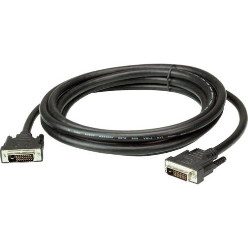 ■ATEN DVI-D ケーブル デュアルリンク対応 3m〔品番:2L7D03DD〕【1152076:0】[送料別途見積り][掲外取寄][店頭受取不可]