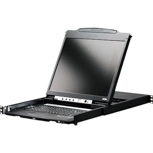 ■ATEN コンソールドロワー 19インチLCD/ショートレール〔品番:CL5800NJJS〕【1152135:0】[法人・事業所限定][外直送元][店頭受取不可]