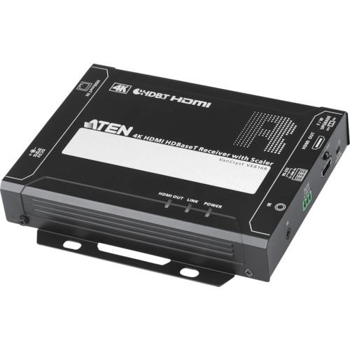 ■ATEN ビデオ延長器用レシーバー HDMI/4K/スケーラー搭載/HDBaseT/1080pロングリーチモード対応〔品番:VE816R〕【1152237:0】[法人・事業所限定][直送元][店頭受取不可]
