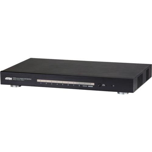 ■ATEN ビデオ分配送信器 HDMI / 1入力 / 8出力 / HDBaseT対応〔品番:VS1818T〕【1152275:0】[法人・事業所限定][外直送元][店頭受取不可]