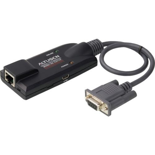 ■ATEN コンピューターモジュール シリアル対応〔品番:KA7140〕【1152794:0】[送料別途見積り][掲外取寄][店頭受取不可]