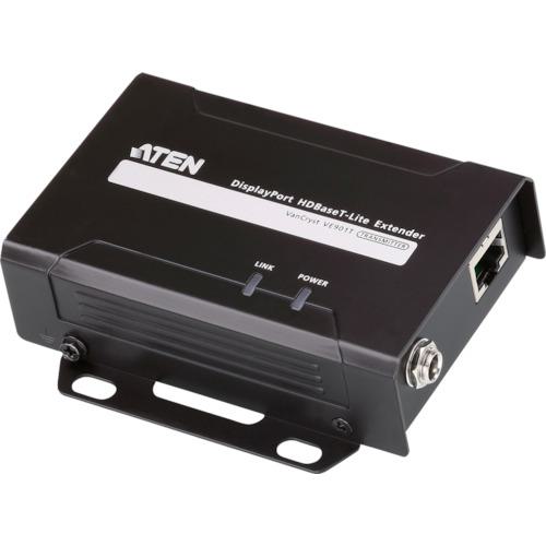 ■ATEN ビデオ延長器用トランスミッター DisplayPort / 4K対応〔品番:VE901T〕【1152899:0】[送料別途見積り][掲外取寄][店頭受取不可]