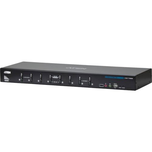 ■ATEN KVMスイッチ 8ポート / DVI / USB / デュアルリンク〔品番:CS1788〕【1152950:0】[法人・事業所限定][外直送元][店頭受取不可] 95,953円