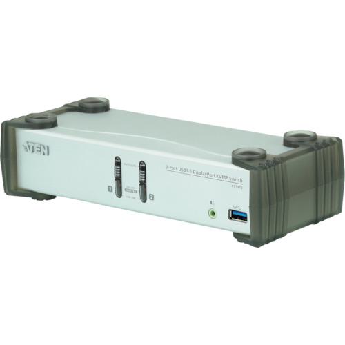 ■ATEN KVMP[[TM上]]スイッチ 2ポート/USB/DisplayPort/USB 3.0ハブ搭載〔品番:CS1912〕【1152964:0】[送料別途見積り][店頭受取不可]｜ホームセンターバロー　店