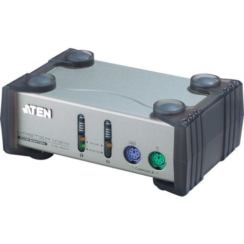 ■ATEN KVMスイッチ 2ポート/PS/2 /VGA〔品番:CS82A〕【1152988:0】[送料別途見積り][店頭受取不可]