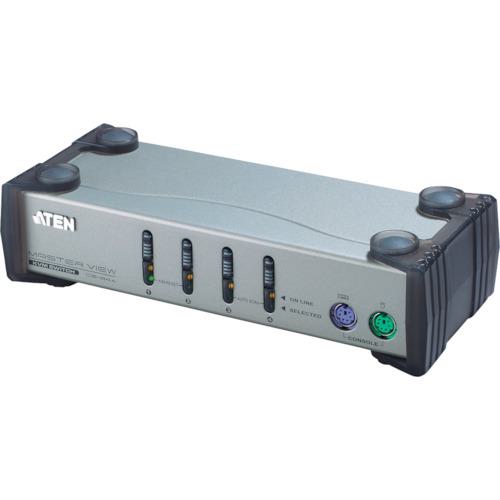 ■ATEN KVMスイッチ 2ポート/PS/2 /VGA〔品番:CS84A〕【1152989:0】[送料別途見積り][店頭受取不可]