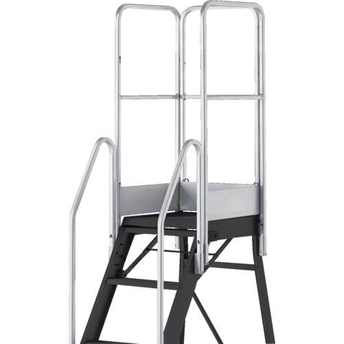 ■TRUSCO 踏み台TDAD用フルセット手すり 高さ1100mm 本体高さ0.90m~1.80m用〔品番:TDADTF110〕【1157861:0】[直送DS][店頭受取不可]｜ホームセンターバロー　店