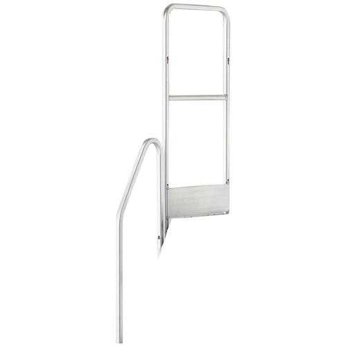 ■TRUSCO 踏み台TDAD用片側手すり 高さ900mm〔品番:TDADTS〕【1157871:0】[直送DS][店頭受取不可]