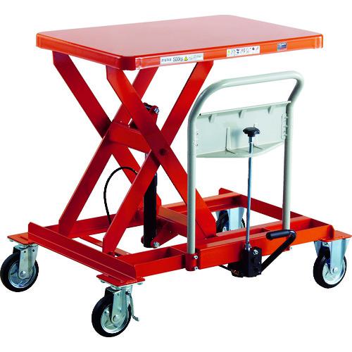 ■TRUSCO ハンドリフター サイドハンドル 500kg 横移動 早送り付〔品番:HLFAE500LLSA〕【1158009:0】[送料別途見積り][法人・事業所限定][直送][店頭受取不可]｜ホームセンターバロー　店