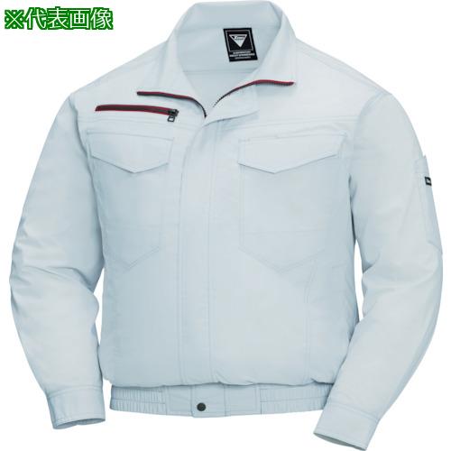 ■XEBEC 綿ポリ混紡ペンタス空調服XE98001-22-4L シルバーグレー〔品番:XE98001224L〕【1158908:0】[店頭受取不可]