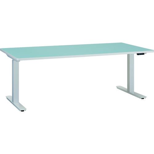 ■TRUSCO リノリューム天板 電動昇降式ワークデスク 1800&times;900&times;640~1290〔品番:RMB1890〕【1162875:0】[送料別途見積り][法人・事業所限定][直送][店頭受取不可]｜ホームセンターバロー　店