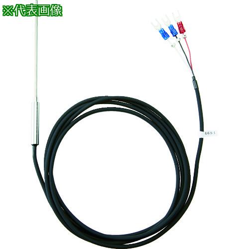 ■TRUSCO 温度センサー Pt100Ω測温抵抗体 3.2mmX100mm〔品番:OSPT32100Y〕【1163616:0】[店頭受取不可]