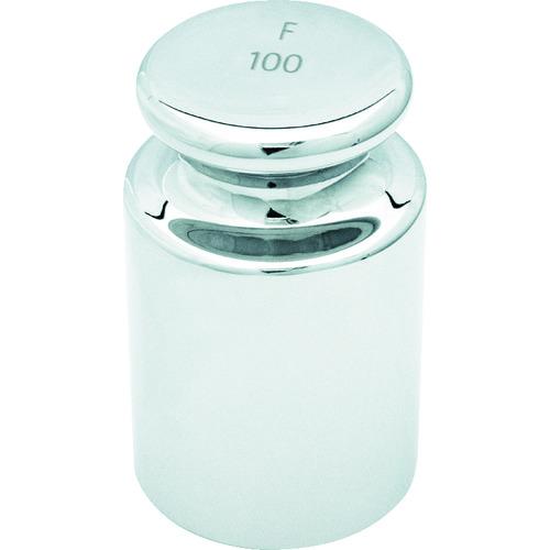■TRUSCO OIML 円筒分銅F2級 100g〔品番:MLCF100G〕【1164127:0】[店頭受取不可]
