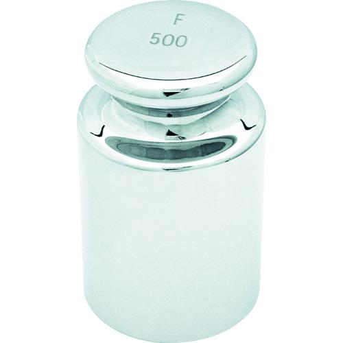 ■TRUSCO OIML 円筒分銅F2級 500g〔品番:MLCF500G〕【1164134:0】[店頭受取不可]