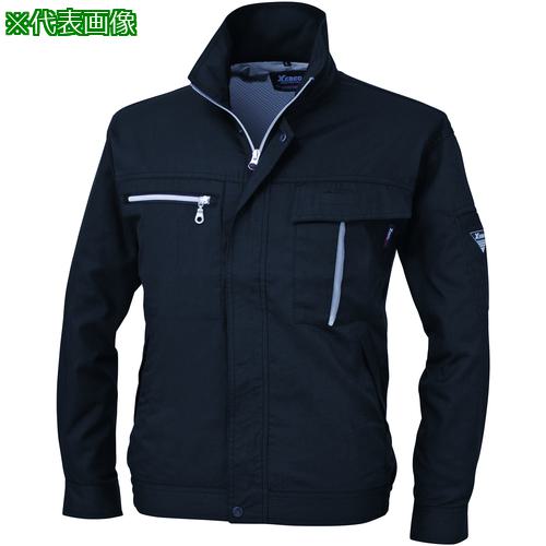 ■XEBEC 長袖ブルゾン1254-91-3L ストーンブラック〔品番:1254913L〕【1171620:0】[送料別途見積り][掲外取寄][店頭受取不可]