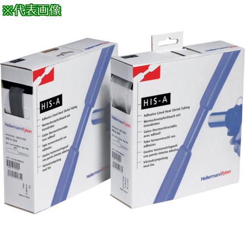■TYTON 熱収縮チューブ HIS-Aシリーズ (接着剤付き)〔品番:HISA186BK〕【1180208:0】[送料別途見積り][掲外取寄][店頭受取不可]