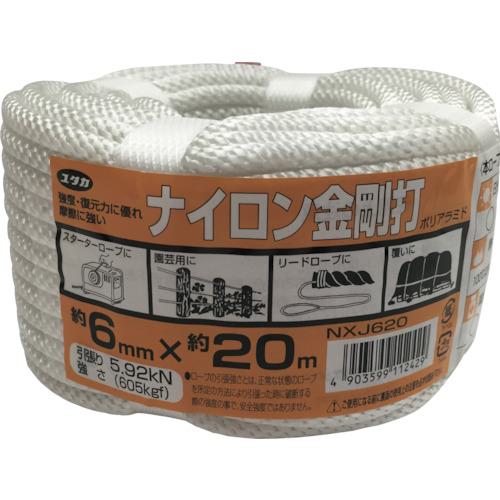 ■ユタカメイク ナイロン金剛打ロープ 万能パック 6mm×20m《54巻入》〔品番:NXJ620〕【1180767×54:0】[送料別途見積り][掲外取寄][店頭受取不可]