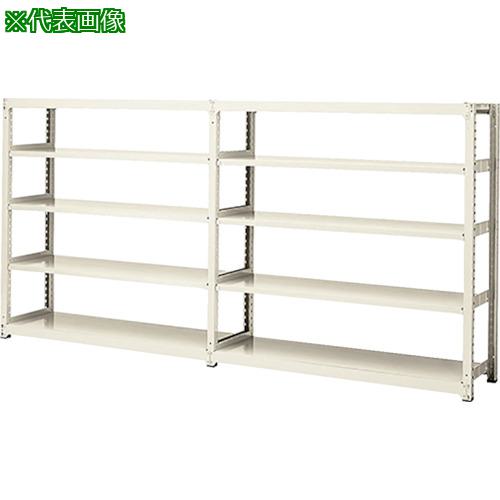 ■NAIKI 中量ラック500Kタイプ W1260×D476×H1810〔品番:RAH6455〕【1184921:0】[送料別途見積り][法人・事業所限定][外直送][店頭受取不可]