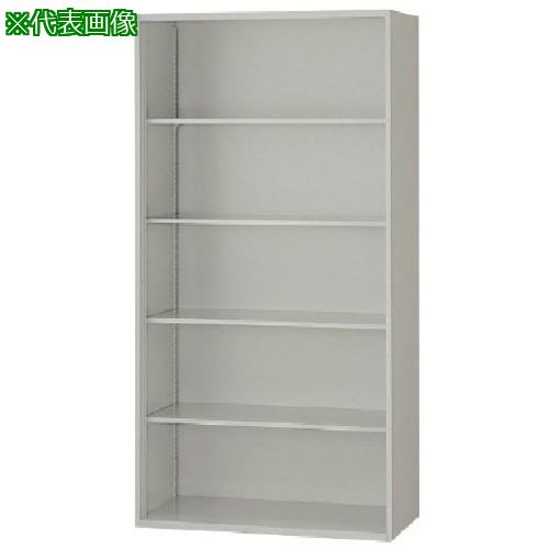 ■NAIKI 収納庫 NWL型 オープン書庫 W899×D500×H1750〔品番:NWL0918NAW〕【1186251:0】[送料別途見積り][法人・事業所限定][外直送][店頭受取不可]