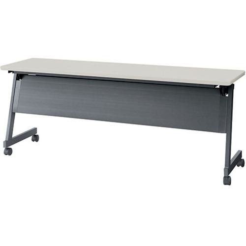 ■NAIKI 会議用テーブル1800X450X700〔品番:KUG1845PTAWH〕【1191576:0】[送料別途見積り][法人・事業所限定][外直送][店頭受取不可]