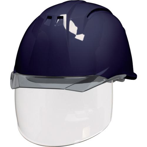 ■DIC 透明バイザーヘルメット(シールド面付) AA11EVO-CSW KP 紺/スモーク〔品番:AA11EVOCSWHA6KPKS〕【1201996:0】[送料別途見積り][法人・事業所限定][外直送][店頭受取不可]