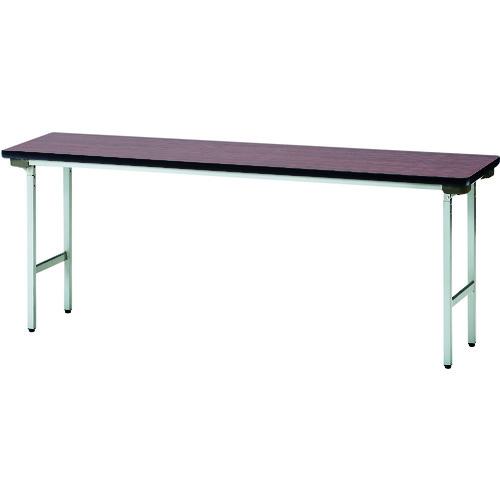 ■TOKIO 折りたたみテーブル 1500×450mm ローズ ローズ〔品番:TF1545N〕【1202566:0】[送料別途見積り][法人・事業所限定][外直送][店頭受取不可]
